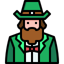 external leprechaun-st-patricks-day-justicon-lineal-color-justicon-1 icon