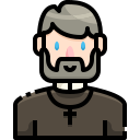 external priest-easter-day-justicon-lineal-color-justicon-1 icon