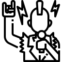 external rock-and-roll-rock-and-roll-justicon-lineal-justicon-2 icon