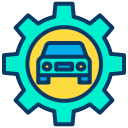 external car-service-car-service-kiranshastry-lineal-color-kiranshastry icon