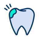 external cavity-dental-kiranshastry-lineal-color-kiranshastry icon