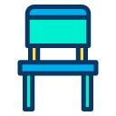 external chair-furniture-kiranshastry-lineal-color-kiranshastry icon