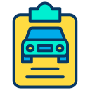 external checklist-car-service-kiranshastry-lineal-color-kiranshastry icon