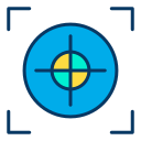 external crosshair-hunting-kiranshastry-lineal-color-kiranshastry icon