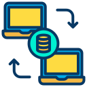 external data-transfer-data-science-kiranshastry-lineal-color-kiranshastry-1 icon