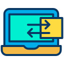 external data-transfer-data-science-kiranshastry-lineal-color-kiranshastry icon