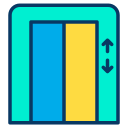 external elevator-hotel-kiranshastry-lineal-color-kiranshastry icon