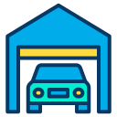 external garage-car-service-kiranshastry-lineal-color-kiranshastry icon