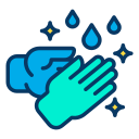 external hand-wash-hygiene-kiranshastry-lineal-color-kiranshastry icon