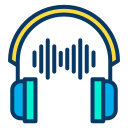 external headphones-music-kiranshastry-lineal-color-kiranshastry icon