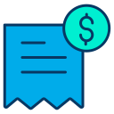 external invoice-investment-kiranshastry-lineal-color-kiranshastry icon