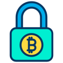 external lock-bitcoin-kiranshastry-lineal-color-kiranshastry icon