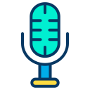 external microphone-news-kiranshastry-lineal-color-kiranshastry icon