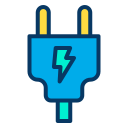 external plug-energy-kiranshastry-lineal-color-kiranshastry icon