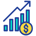 external profits-banking-and-finance-kiranshastry-lineal-color-kiranshastry icon