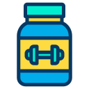 external protein-fitness-kiranshastry-lineal-color-kiranshastry icon