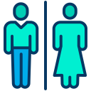 external restroom-airport-kiranshastry-lineal-color-kiranshastry icon