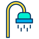 external shower-hotel-kiranshastry-lineal-color-kiranshastry icon