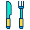 external silverware-coffee-shop-kiranshastry-lineal-color-kiranshastry icon