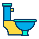 external toilet-bathroom-kiranshastry-lineal-color-kiranshastry icon