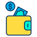 external wallet-investment-kiranshastry-lineal-color-kiranshastry icon