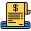 external invoice-ecommerce-kmg-design-outline-color-kmg-design-1 icon