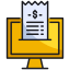 external invoice-money-kmg-design-outline-color-kmg-design icon