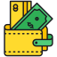 external wallet-money-kmg-design-outline-color-kmg-design-2 icon