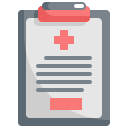 external clipboard-emergency-services-konkapp-flat-konkapp icon