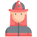 external fireman-emergency-services-konkapp-flat-konkapp icon