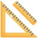 external ruler-construction-konkapp-flat-konkapp icon