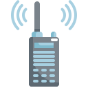 external walkie-talkie-emergency-services-konkapp-flat-konkapp icon