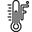 external fahrenheit-degrees-temperature-kosonicon-outline-kosonicon icon