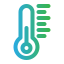 external temperature-weather-and-disaster-line-gradient-line-gradient-kendis-lasman icon