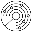 external Radar-maps-and-navigation-line-vectorslab icon