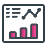 external business-report-business-training-lineal-color-zulfa-mahendra icon