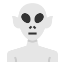 external alien-horror-avatar-linector-flat-linector icon