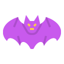 external bat-horror-decoration-linector-flat-linector icon