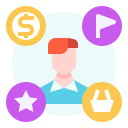 external consumer-seo-marketing-linector-flat-linector icon