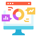 external data-analytics-seo-marketing-linector-flat-linector icon