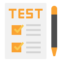 external exam-university-linector-flat-linector icon