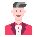 external gentleman-man-avatar-linector-flat-linector icon