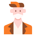 external man-man-avatar-mask-linector-flat-linector-13 icon