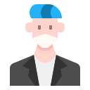 external man-man-avatar-mask-linector-flat-linector-14 icon