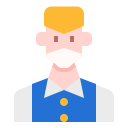 external man-man-avatar-mask-linector-flat-linector-9 icon