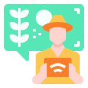 external smart-farm-smart-city-linector-flat-linector icon