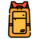 external travel-bag-travel-packing-linector-lineal-color-linector icon