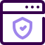 external Verification-web-development-lylac-kerismaker icon