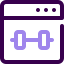 external Web-fitness-gym-lylac-kerismaker icon