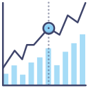 external analytics-chart-graph-microdots-premium-microdot-graphic icon